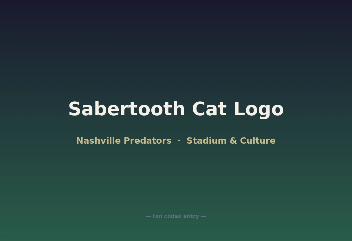Sabertooth Cat Logo