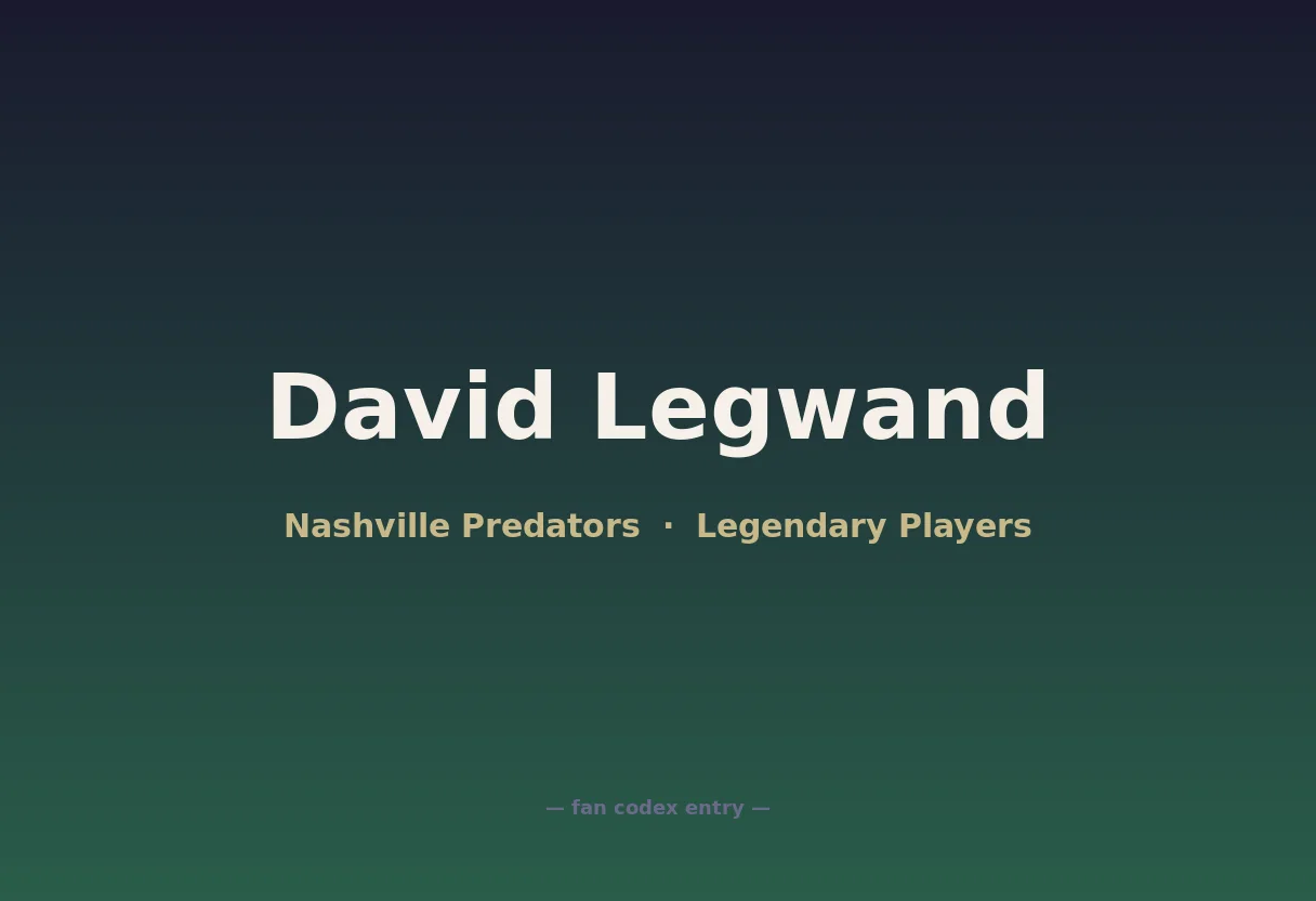 David Legwand