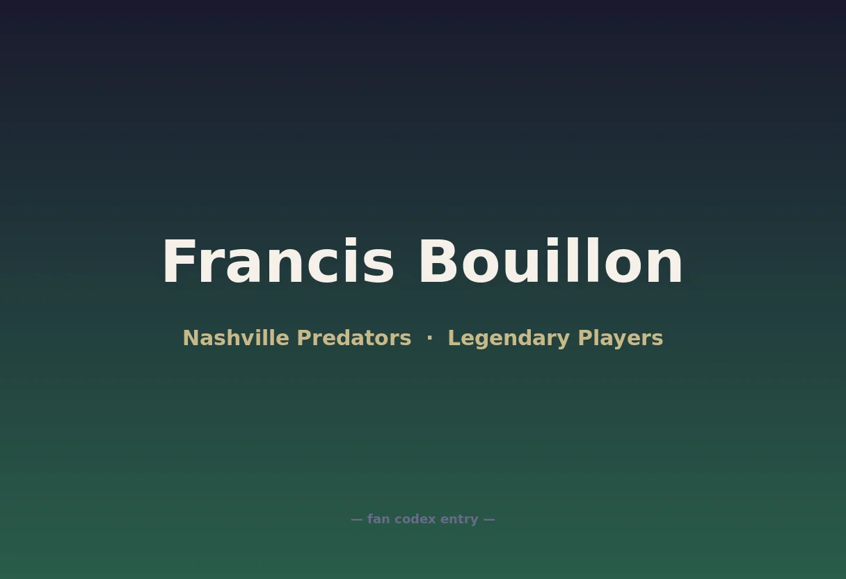 Francis Bouillon