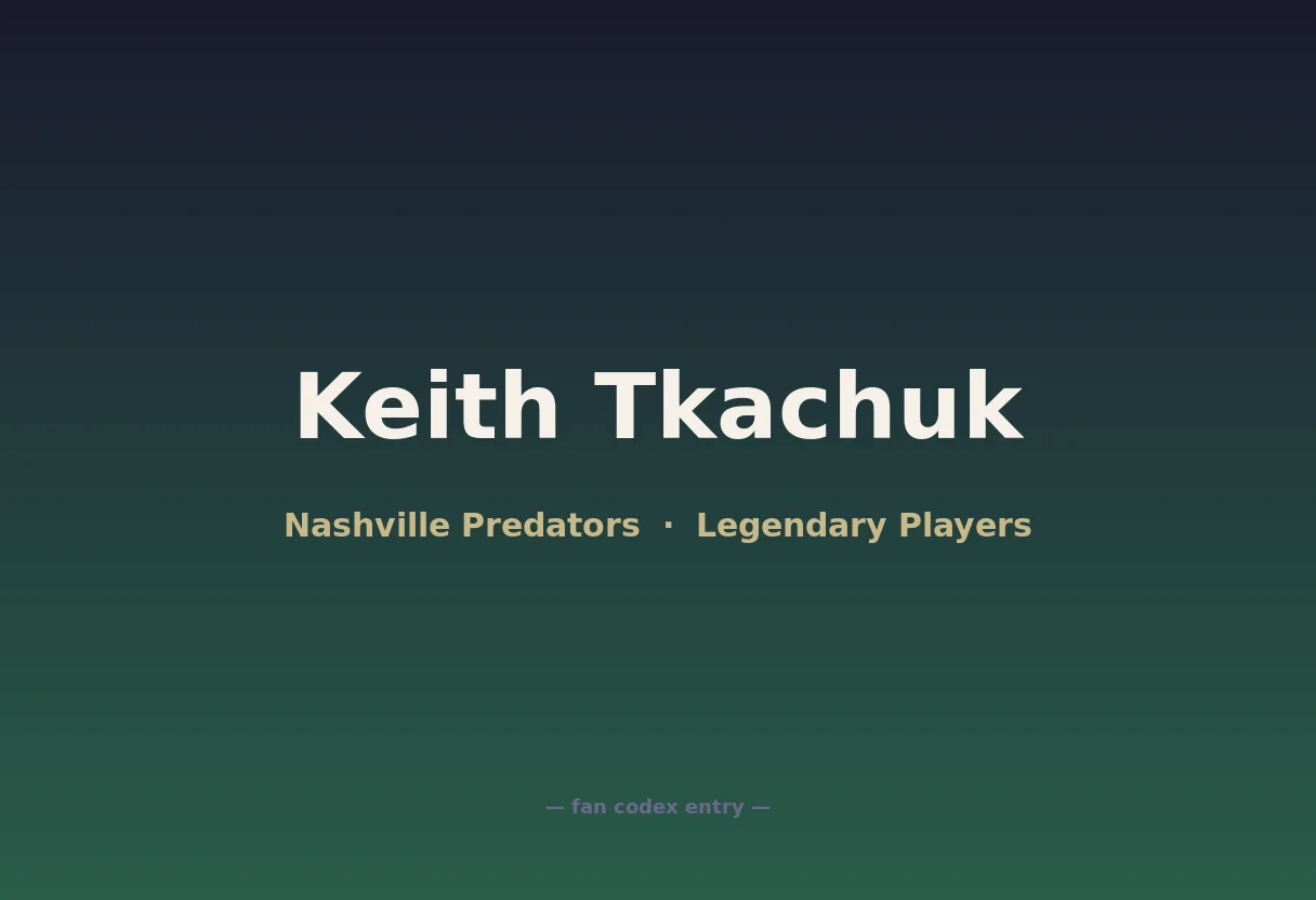 Keith Tkachuk