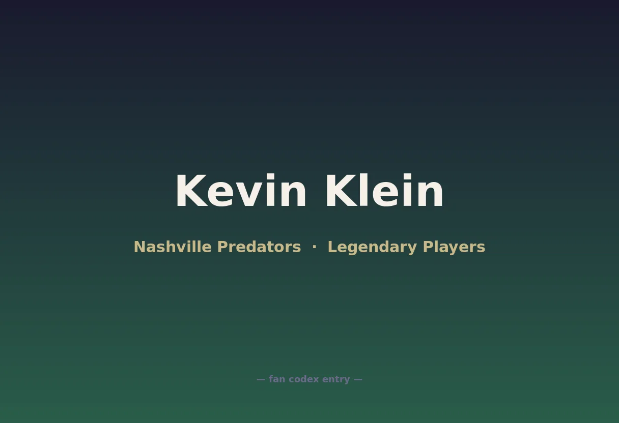 Kevin Klein